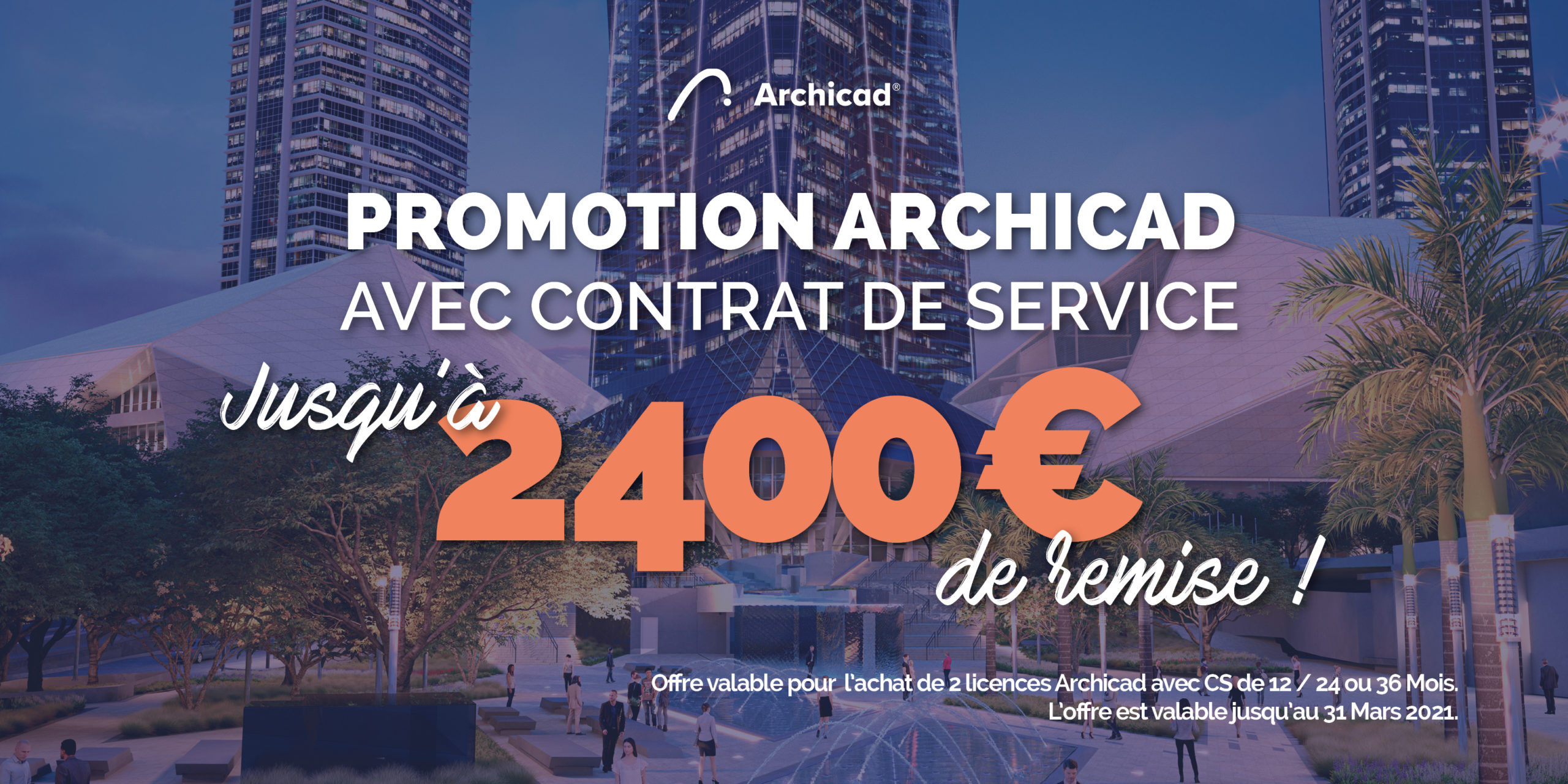 Promotion Archicad & BIMoffice jusqu’à 2 400€ht de remise !