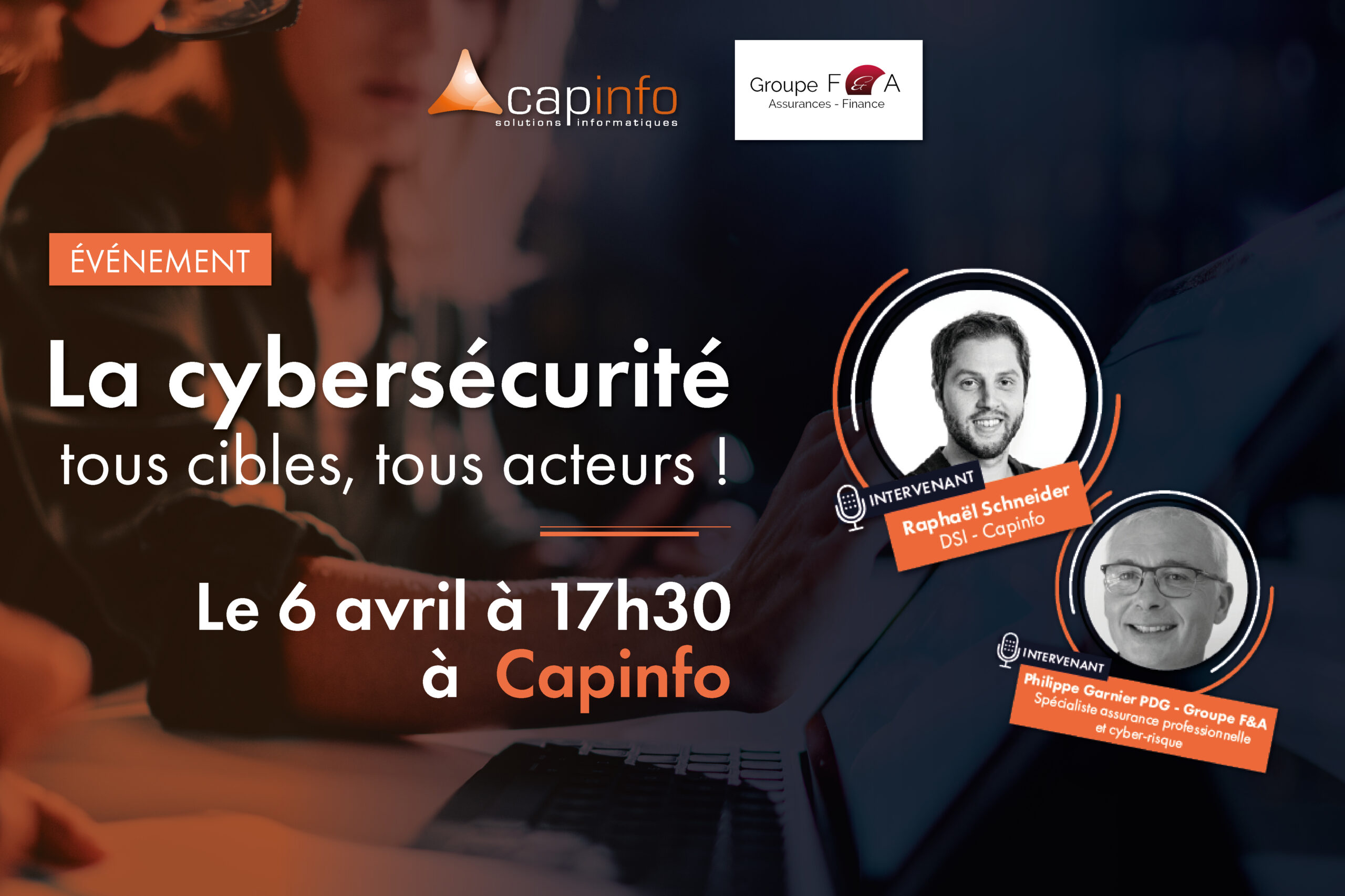 Evénement : Afterwork cybersécurité le 6 Avril 2023